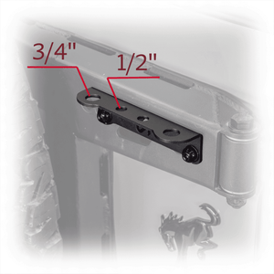 2021+ Ford Bronco Tailgate Hinge Antenna & Whip Mount — Turn Offroad