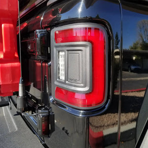2018+ Jeep Wrangler JL Flush Mount LED Tail Lights — ORACLE Lighting V2, Low-Profile Plug-and-Play