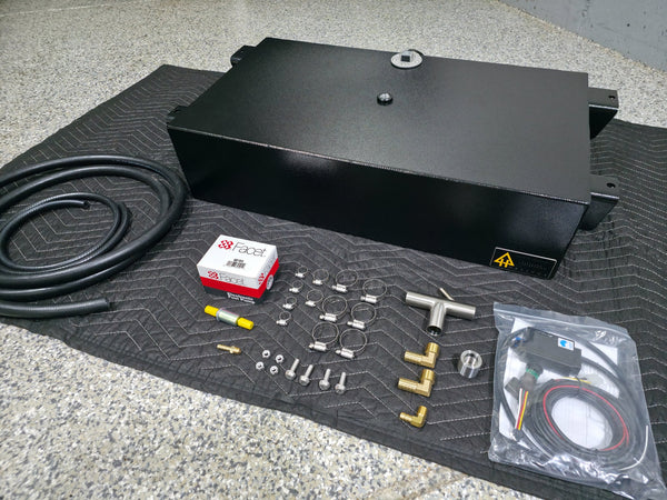 2005-2015 Toyota Tacoma 18-Gallon Auxiliary Fuel Tank System — Helivue Design