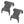 2010-2023 Lexus GX460 A-Pillar Ditch Light Brackets with VEGA Series 4 Spotlights — ORACLE Lighting 4,000 Lumen Kit
