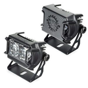 2005-2014 Toyota Tacoma 2nd Gen A-Pillar Hood Mount Brackets with VEGA Series 2 Spotlights — ORACLE Lighting