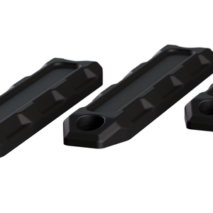 Fairlead Block-Off Plate for Jeep JK/JL/JT — installed view