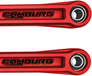 2021-2023 Ford Bronco KINETIK Rear Billet Lower Trailing Arm Kit, Red — Camburg (CAM-120032-RED)