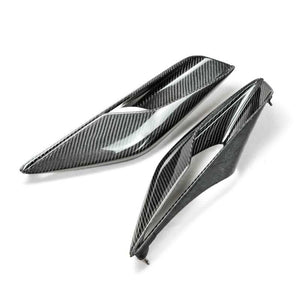 2014+ Chevrolet Corvette C7 Z06 Carbon Fiber Quarter Panel Intake Vents — Anderson Composites (AC-RBI14CHC7-Z6)