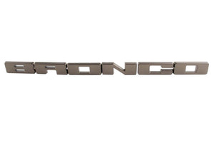 2021+ Ford Bronco Grille Lettering Overlay Kit, Bronze — Ford Racing (M-1447-BLBR)