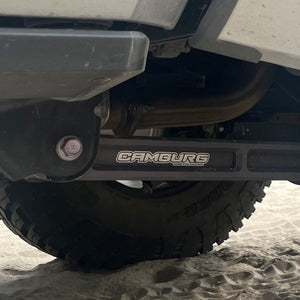 2021-2023 Ford Bronco KINETIK Rear Billet Lower Trailing Arm Kit, Gray — Camburg (CAM-120032-GRY)