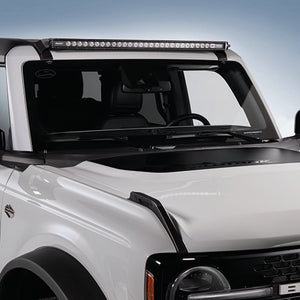 2021+ Ford Bronco 40in Rigid Roof-Mounted Off-Road LED Light Bar Kit — Ford Racing (M-15200K-BRL)
