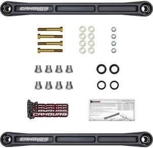 2021-2023 Ford Bronco KINETIK Rear Billet Lower Trailing Arm Kit, Gray — Camburg (CAM-120032-GRY)