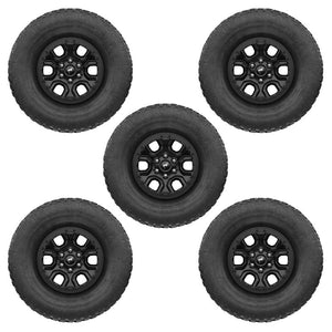 2021+ Ford Bronco Wildtrak Beadlock-Capable Wheel Kit — Ford Racing (M-1007K-DC1785A)
