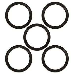 2021-2022 Ford Bronco Beadlock Trim Ring Kit, Black — Ford Racing (M-1021K-BLB)