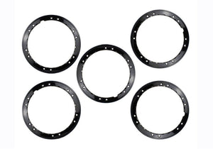 2021-2022 Ford Bronco Beadlock Trim Ring Kit, Black — Ford Racing (M-1021K-BLB)