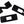 Ford Racing 2021+ Bronco Grille Lettering Overlay Kit - Black M-1447-BLMB