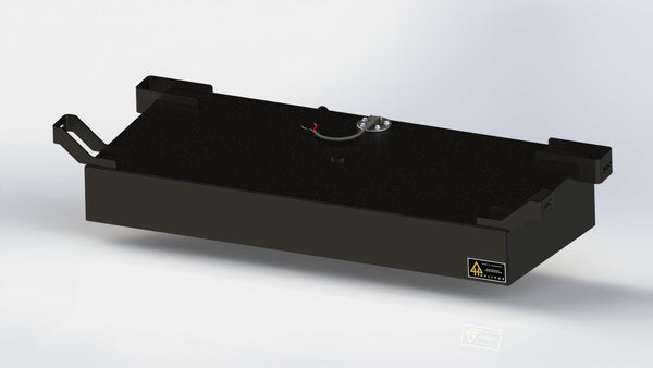 2022+ Toyota Tundra 18-Gallon Auxiliary Fuel Tank System — Helivue Design