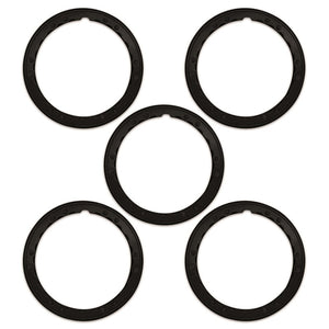 2021-2022 Ford Bronco Beadlock Trim Ring Kit, Black — Ford Racing (M-1021K-BLB)