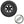Ford Racing 2021 Bronco 17x8.0 Beadlock Carbonized Gray Badlands Wheel Kit M-1007-DC17B