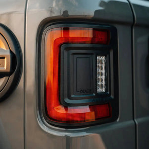 2018+ Jeep Wrangler JL Flush Mount LED Tail Lights — ORACLE Lighting V2, Low-Profile Plug-and-Play