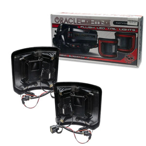 2020+ Jeep Gladiator JT Flush Mount LED Tail Lights — ORACLE Lighting V2, Low-Profile Plug-and-Play