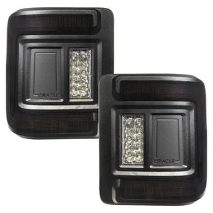 2018+ Jeep Wrangler JL Flush Mount LED Tail Lights — ORACLE Lighting V2, Low-Profile Plug-and-Play