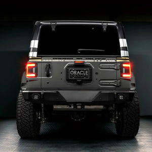 2018+ Jeep Wrangler JL Flush Mount LED Tail Lights — ORACLE Lighting V2, Low-Profile Plug-and-Play