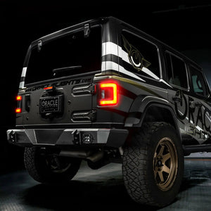2018+ Jeep Wrangler JL Flush Mount LED Tail Lights — ORACLE Lighting V2, Low-Profile Plug-and-Play