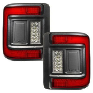 2018+ Jeep Wrangler JL Flush Mount LED Tail Lights — ORACLE Lighting V2, Low-Profile Plug-and-Play
