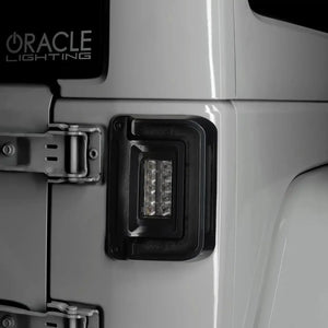 2007-2017 Jeep Wrangler JK Flush Mount LED Tail Lights — ORACLE Lighting V2, Low-Profile