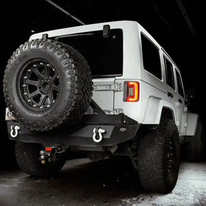 2007-2017 Jeep Wrangler JK Flush Mount LED Tail Lights — ORACLE Lighting V2, Low-Profile