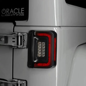 2007-2017 Jeep Wrangler JK Flush Mount LED Tail Lights — ORACLE Lighting V2, Low-Profile
