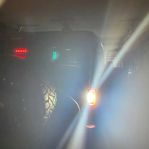 2007-2017 Jeep Wrangler JK Flush Mount LED Tail Lights — ORACLE Lighting V2, Low-Profile