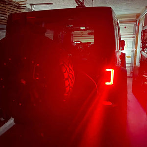 2007-2017 Jeep Wrangler JK Flush Mount LED Tail Lights — ORACLE Lighting V2, Low-Profile