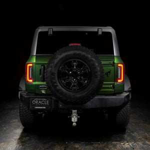 2021-2025 Ford Bronco Flush Mount LED Tail Lights — ORACLE Lighting V2, Low-Profile 1,400 Lumens