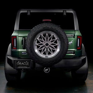 2021-2025 Ford Bronco Flush Mount LED Tail Lights — ORACLE Lighting V2, Low-Profile 1,400 Lumens