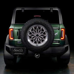 2021-2025 Ford Bronco Flush Mount LED Tail Lights — ORACLE Lighting V2, Low-Profile 1,400 Lumens