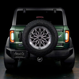 2021-2025 Ford Bronco Flush Mount LED Tail Lights — ORACLE Lighting V2, Low-Profile 1,400 Lumens