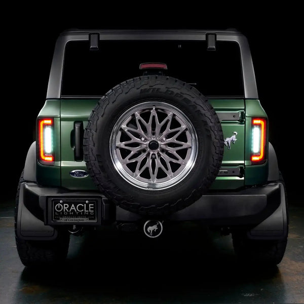 V2 | 2021-2025 Ford Bronco Flush Mount LED Tail Lights - Low Profile | 1,400 Lumens