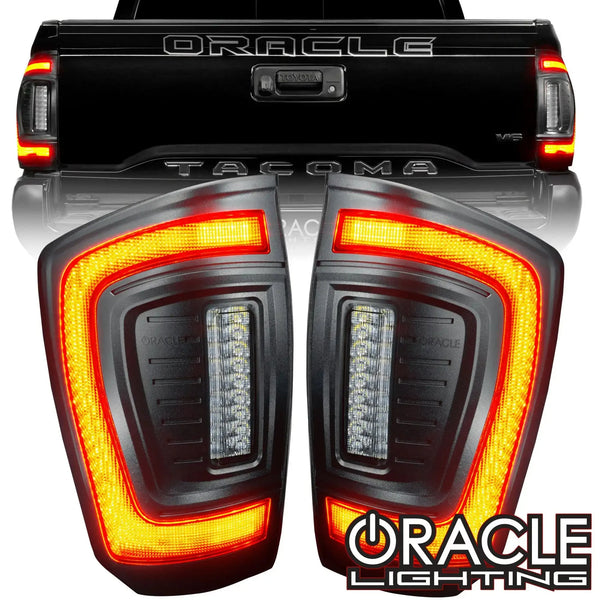 Flush Mount LED Tail Lights 2016-2023 Toyota Tacoma Sequential Turn Signals