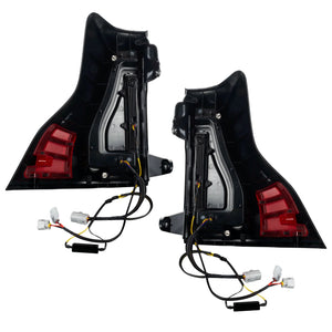 2010-2023 Lexus GX460 & Toyota Prado Flush Mount Lensless LED Tail Lights — ORACLE Lighting Sequential Turn Signals