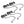 2016-2023 Gen 3 Toyota Tacoma TRD PRO Pre-Runner Style LED Grill Light Kit