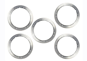 2021-2022 Ford Bronco Beadlock Trim Ring Kit, Black — Ford Racing (M-1021K-BLB)