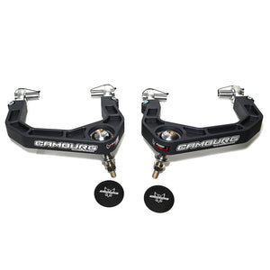 2021-2023 Ford Bronco KINETIK V2 Performance Billet Uniball Upper Arms, Gray — Camburg (CAM-110214-GRY)