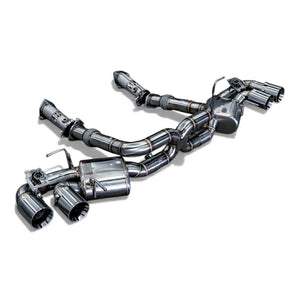 2020-2026 Chevrolet Corvette C8 Stingray & E-Ray Valved Cat-Back Exhaust — AeroFlow Dynamics F1