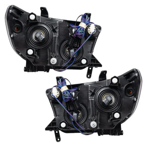 2007-2013 Toyota Tundra Halo Headlights — ORACLE Lighting Pre-Assembled, Chrome Housing