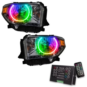 2014-2017 Toyota Tundra Halo Headlights — ORACLE Lighting Pre-Assembled