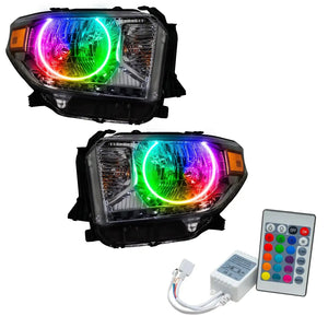 2014-2017 Toyota Tundra Halo Headlights — ORACLE Lighting Pre-Assembled