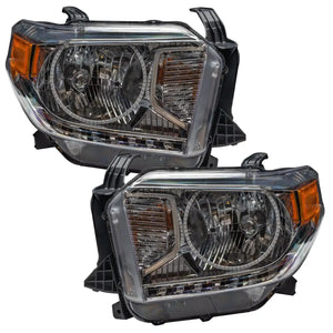2014-2017 Toyota Tundra Halo Headlights — ORACLE Lighting Pre-Assembled, Dual Halo