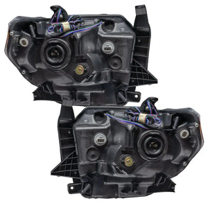 2014-2017 Toyota Tundra Halo Headlights — ORACLE Lighting Pre-Assembled, Dual Halo