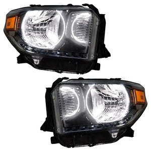 2014-2017 Toyota Tundra Halo Headlights — ORACLE Lighting Pre-Assembled, Dual Halo