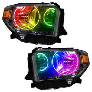 2014-2017 Toyota Tundra Halo Headlights — ORACLE Lighting Pre-Assembled, Dual Halo