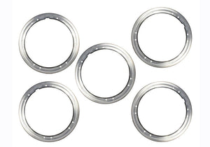 2021-2022 Ford Bronco Beadlock Trim Ring Kit, Black — Ford Racing (M-1021K-BLB)