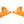 Ford Racing 2021+ Bronco Front Bumper Tow Hooks - Orange (Pair) M-18954-BO